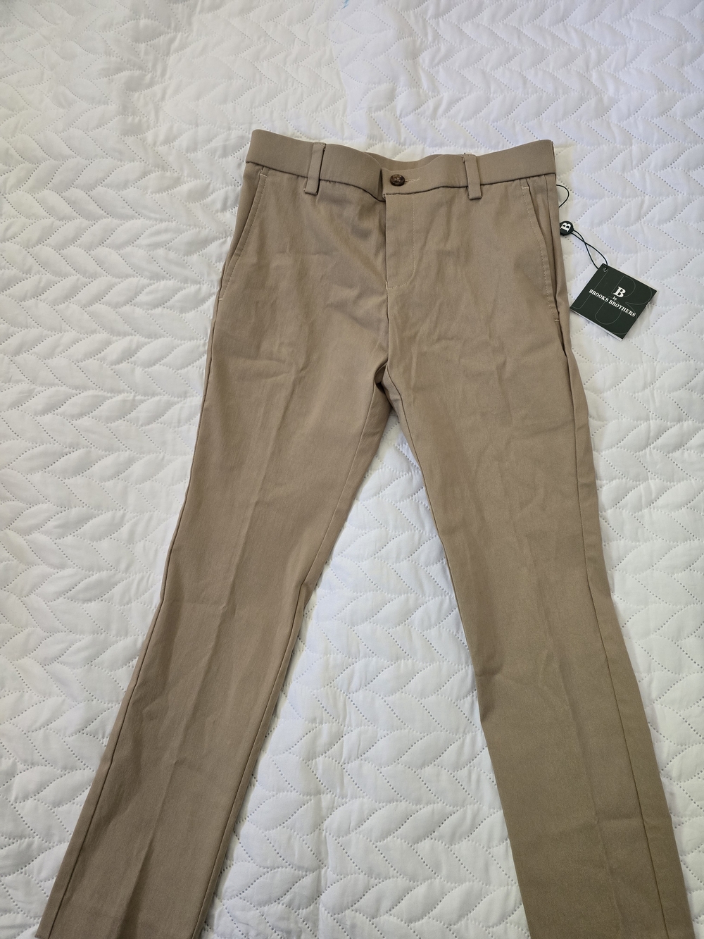 Brooks Brothers Boys' Tan Chino Pants